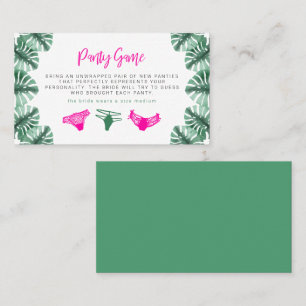 Carte De Placement Bachelorette Tropical OAKLEY Billet de jeu