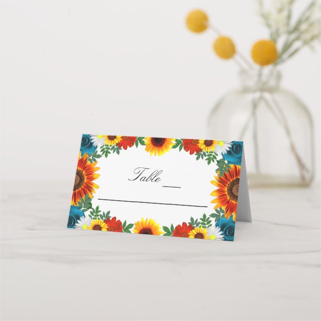 Carte De Placement Backyard Summer (Devant)