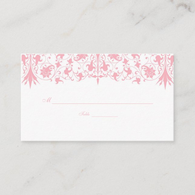 Carte De Placement Baptême orthodoxe élégante Favoriser la balise (Devant)