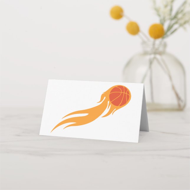Carte De Placement Basket flamboyant (Devant)