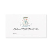 Bébé C'est froid dehors Douche Dehors Billet Raffl