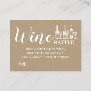 Carte De Placement Billet de tirage de vin français espagnol
