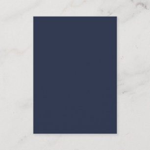 Carte De Placement Bleu marine