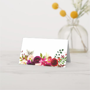 Carte De Placement Bourgogne rouge Boho violet Mariage toutes les occ