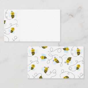 Carte De Placement Bumblebee volant Jaune Noir Bumble Bee