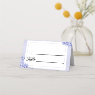 Carte De Placement Cadre floral