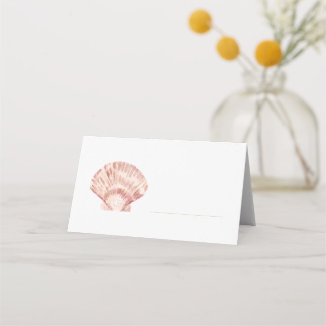 Carte De Placement Carte de lieu Sea Shell (Devant)
