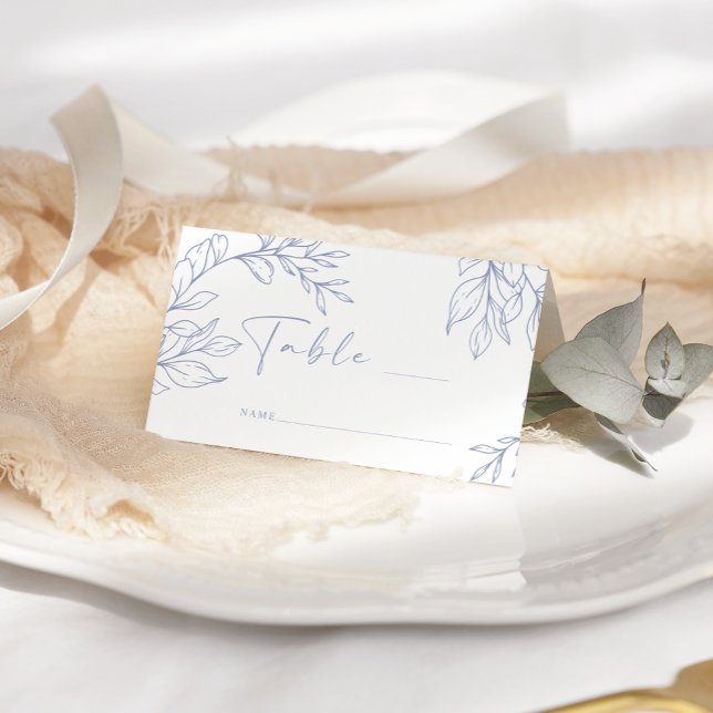 Carte De Placement Carte de Mariage simple à boucle (Créateur téléchargé)