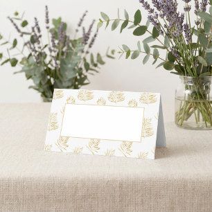 Carte De Placement Carte de nom d'invité de la réception de mariage d