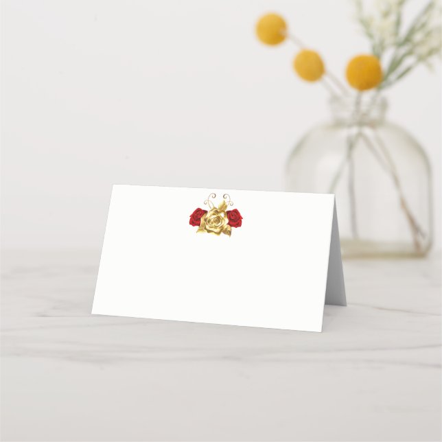 Carte De Placement Carte de place de nom plié (Devant)