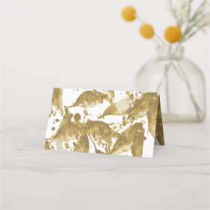 Carte De Placement Carte de place pliée