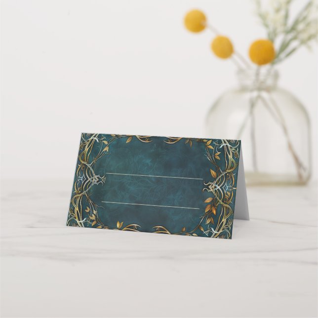 Carte De Placement Carte de place pliée Imaginaire (Devant)