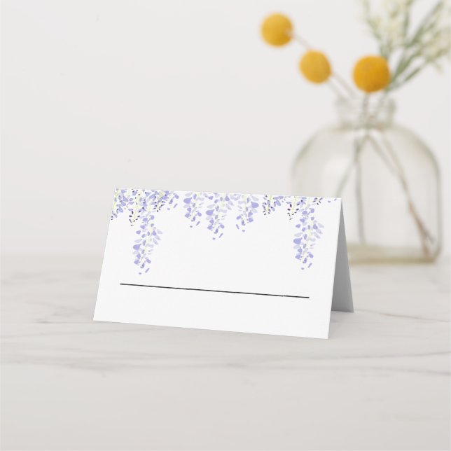 Carte De Placement Carte du lieu de l'événement Wisteria (Dos)