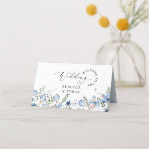 Carte De Placement Carte Mariage moderne de calligraphie