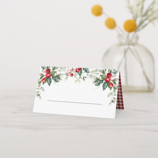 Carte De Placement Carte Place aux Berries d'hiver (Devant)