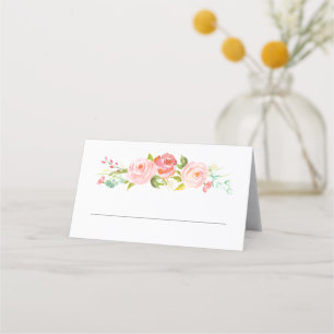 Carte De Placement Carte Rose Pink Religieux Place Card
