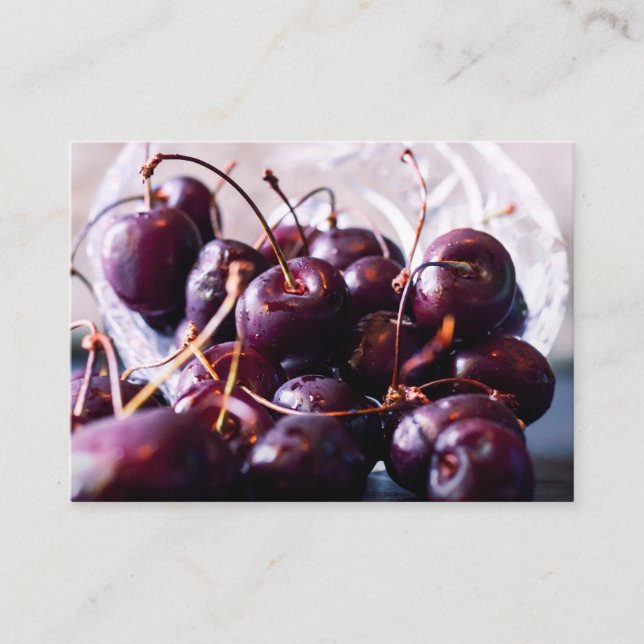 Carte De Placement Cerises (Devant)