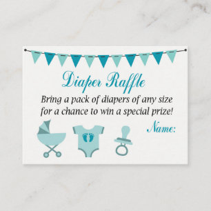 Carte De Placement Chariot pour bébé Chariot Raffle Billets