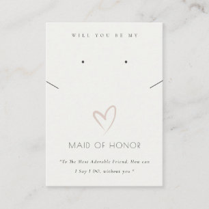 CARTE DE PLACEMENT COEUR BLANC AIMÉ D'UN CADEAU HONNEUR REGARDANT