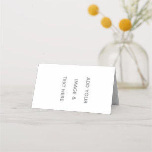 Carte De Placement Créez votre propre blanc