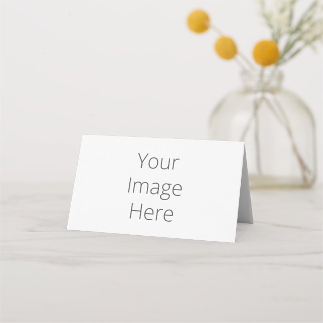 Carte De Placement Créez votre propre personnalisation (Devant)