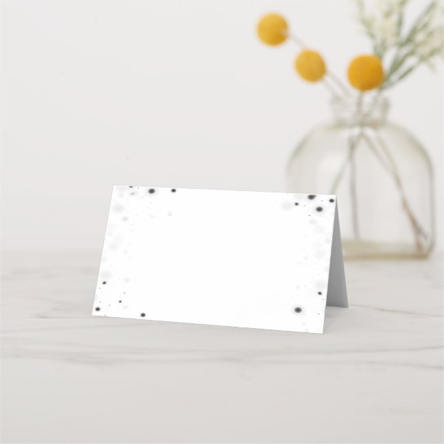 Carte De Placement Créez votre propre personnalisation personnalisée (Devant)