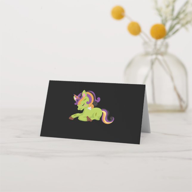 Carte De Placement Cute Frankenstein (Devant)
