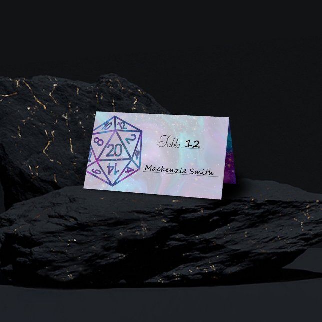 Carte De Placement Dés RPG | Nebula Imaginaire Retro Tabletop PnP Gam (Créateur téléchargé)