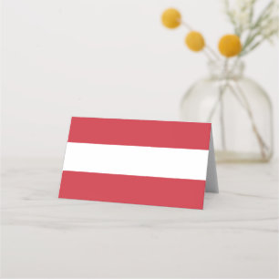 Carte De Placement Drapeau autrichien