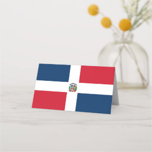 Carte De Placement Drapeau de la République Dominicaine