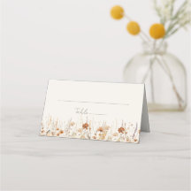 Dreamy Fleur sauvage d'automne Mariage