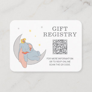 Carte De Placement Dumbo & Stork   Au-dessus du registre des cadeaux 
