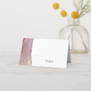 Carte De Placement Dusty Pink Viva Magenta Mariage Carte Place