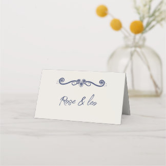 Carte De Placement Elegant Boho Wedding Place Cards & Escort Cards | 