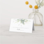 Elégant Eucalyptus Feuille Mariage or vert