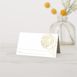 CARTE DE PLACEMENT ÉLÉGANT LUX NAVY OR ROSE FLORAL BAR BAT MITZVAH
