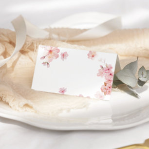 Carte De Placement Élégant mariage de fleurs de cerisier