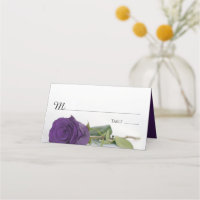 Élégante écriture de Mariage Rose Royal Purple