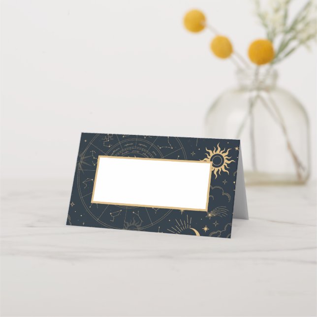 Carte De Placement Éléments mystiques célestes (Devant)