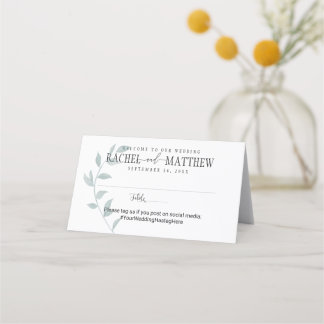 Carte De Placement Emerald Ivy Mariage Plié Carte Place 2