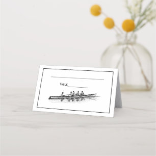 Carte De Placement Équipe de raideurs d'aviron Sports nautiques