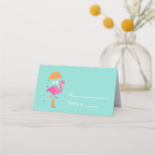 Carte De Placement Faisons la fête au Baby Shower Party Escort Flaman