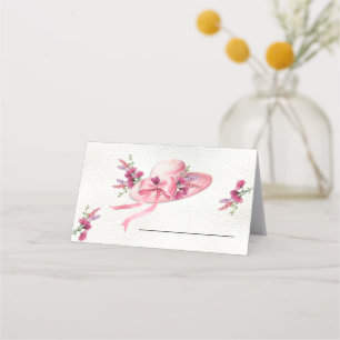 Carte De Placement Fête des mariées Derby Casquette rose