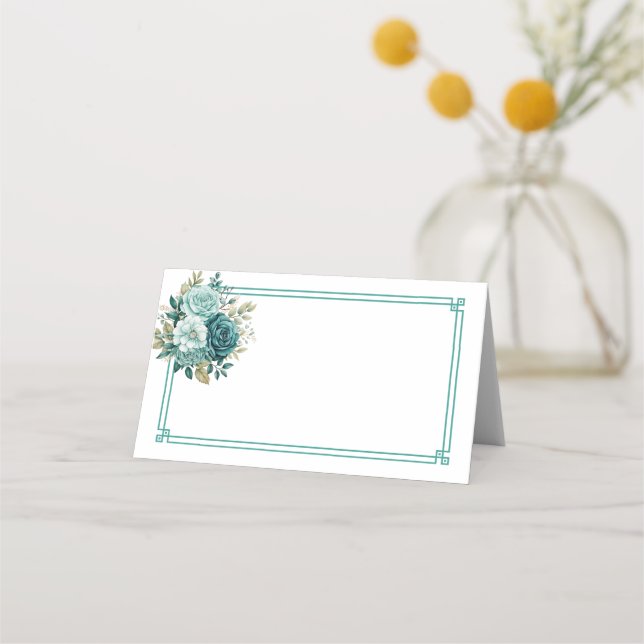 Carte De Placement Folded Name Place Card (Devant)