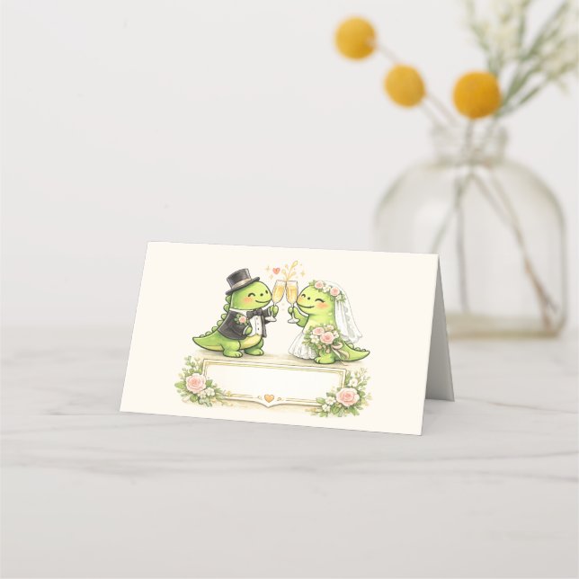 Carte De Placement Funny Wedding (Devant)
