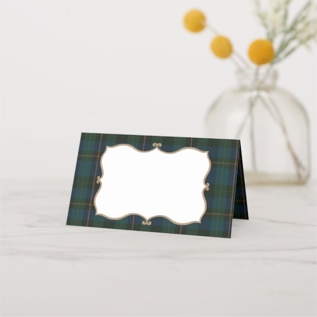 Carte De Placement Inspired Baby Shower Place/Food Cards (Devant)