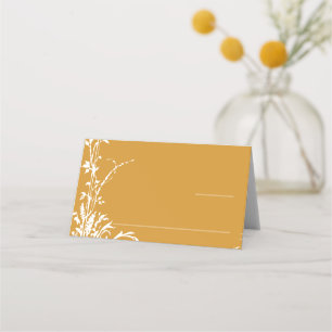 Carte De Placement Jardin Botanique Romantique Mariage Ambre