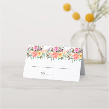 Jardin d'été Aquarelle Mariage floral