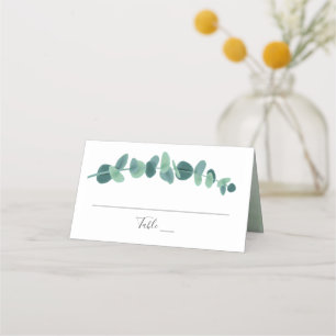 Carte De Placement Joli Mariage Eucalyptus