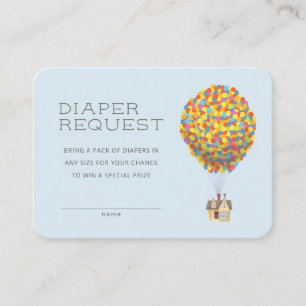Carte De Placement JUSQU'   Aventure Attente Baby shower Déchets Raff